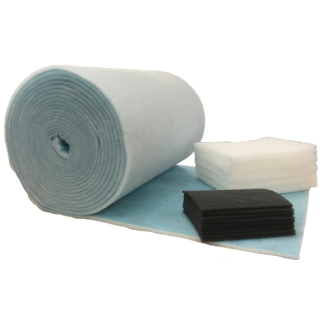 Synthetic Filter media Rolls and Cut Pads air filters