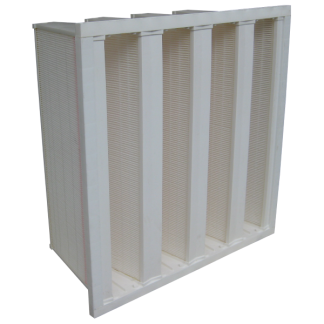 Rigid Bag Filter Grade F7 for supply and extract air filtration