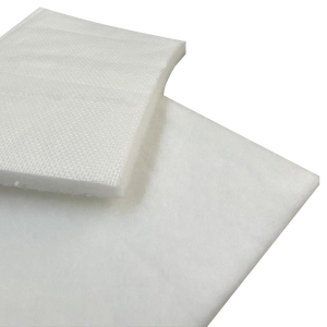 M5 high loft synthetic ceiling media with backing scrim suited for spray booth air intake